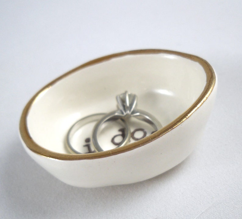 Handmade I Do RING HOLDER Wedding Ring Holder Engagement Ring Etsy