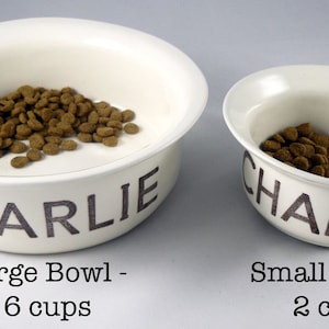 Custom Dog Bowls Spill Proof Dog Water Dish Small Dog Food Dish Ceramic