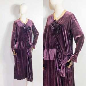 20er jahre samtkleid Clearance