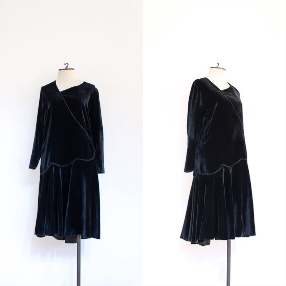 1920s long sleeve dress