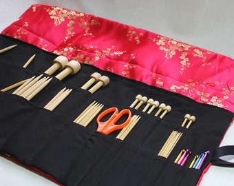 Knitting Needle Case PDF Pattern by Skadoot on Etsy