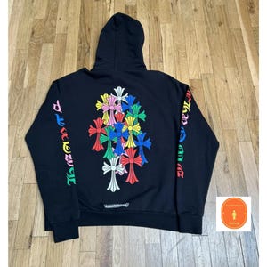 Black Multicross Hoodie – Stylish Comfort Redefined Hoodie