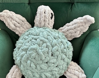 Hugging Sea Turtle Pillow