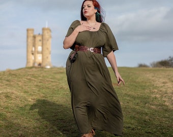 Chemise Renaissance Unterkleid - Steampunk Larp Piratin Larp Fantasy Mittelalter Renaissance Kostüm Cosplay