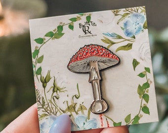 Enamel Pin Mushroom Accesorie