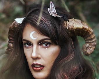 Faun Horns Cosplay Costume Ram Fairy headpiece