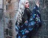 Stained Glass Scarf vitral foulard gift for her unique scarves vintage original cathedral window