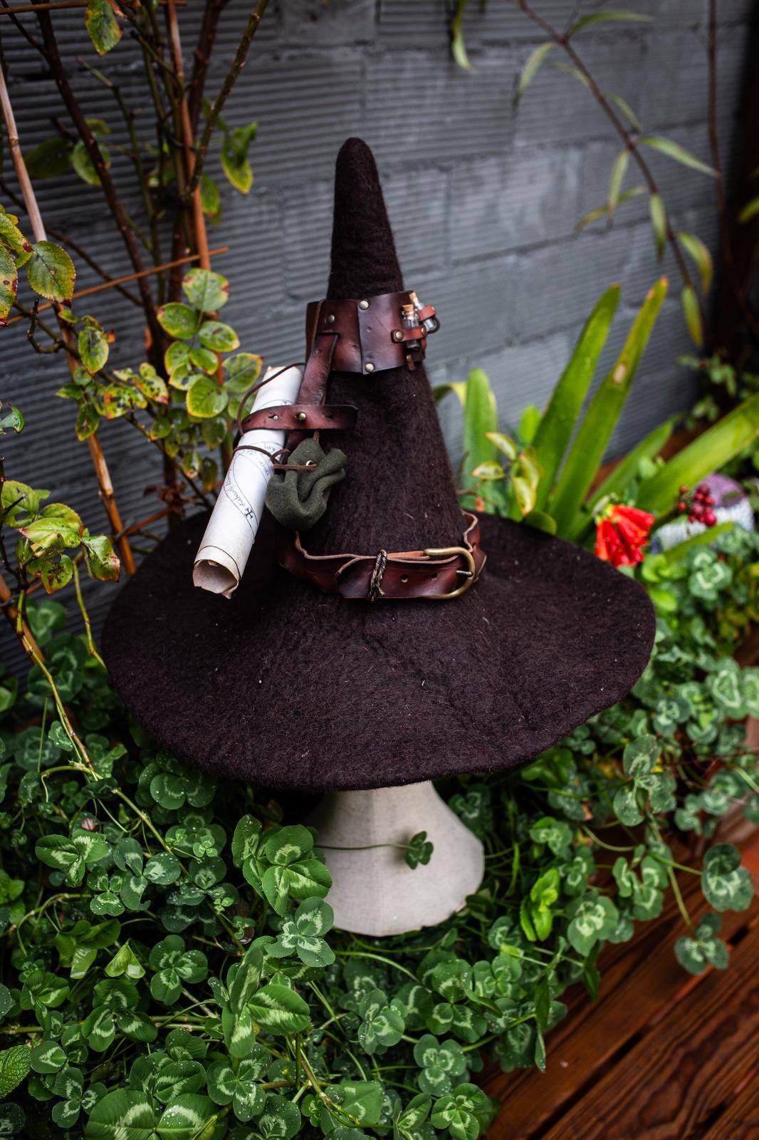 Sombrero Bruja Leonardo Carbone® Sombrero De Bruja Star – Disfraz