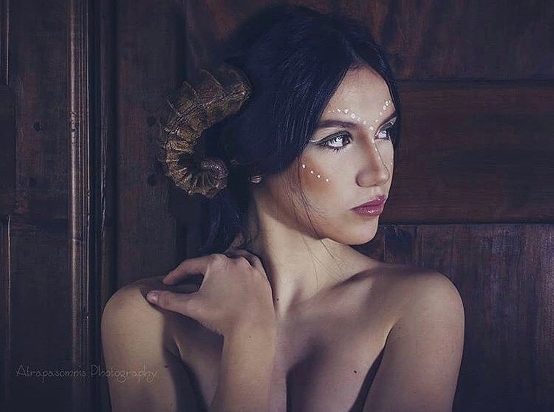 Faun Horns Cosplay Costume Ram Fairy headpiece Etsy