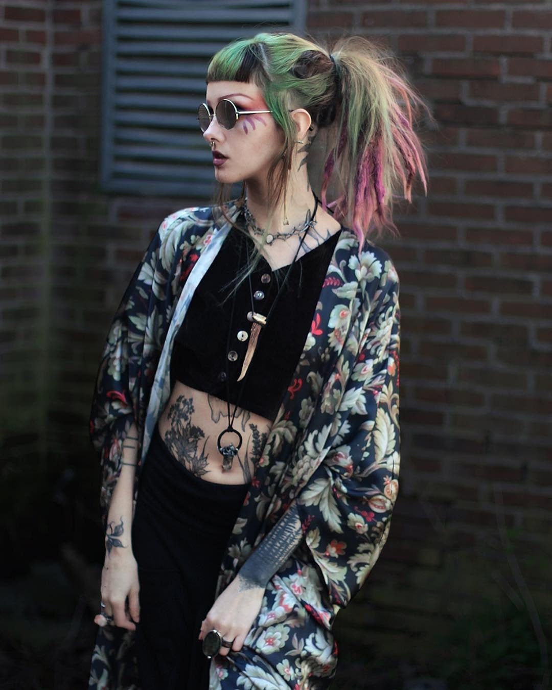 dark boho clothing