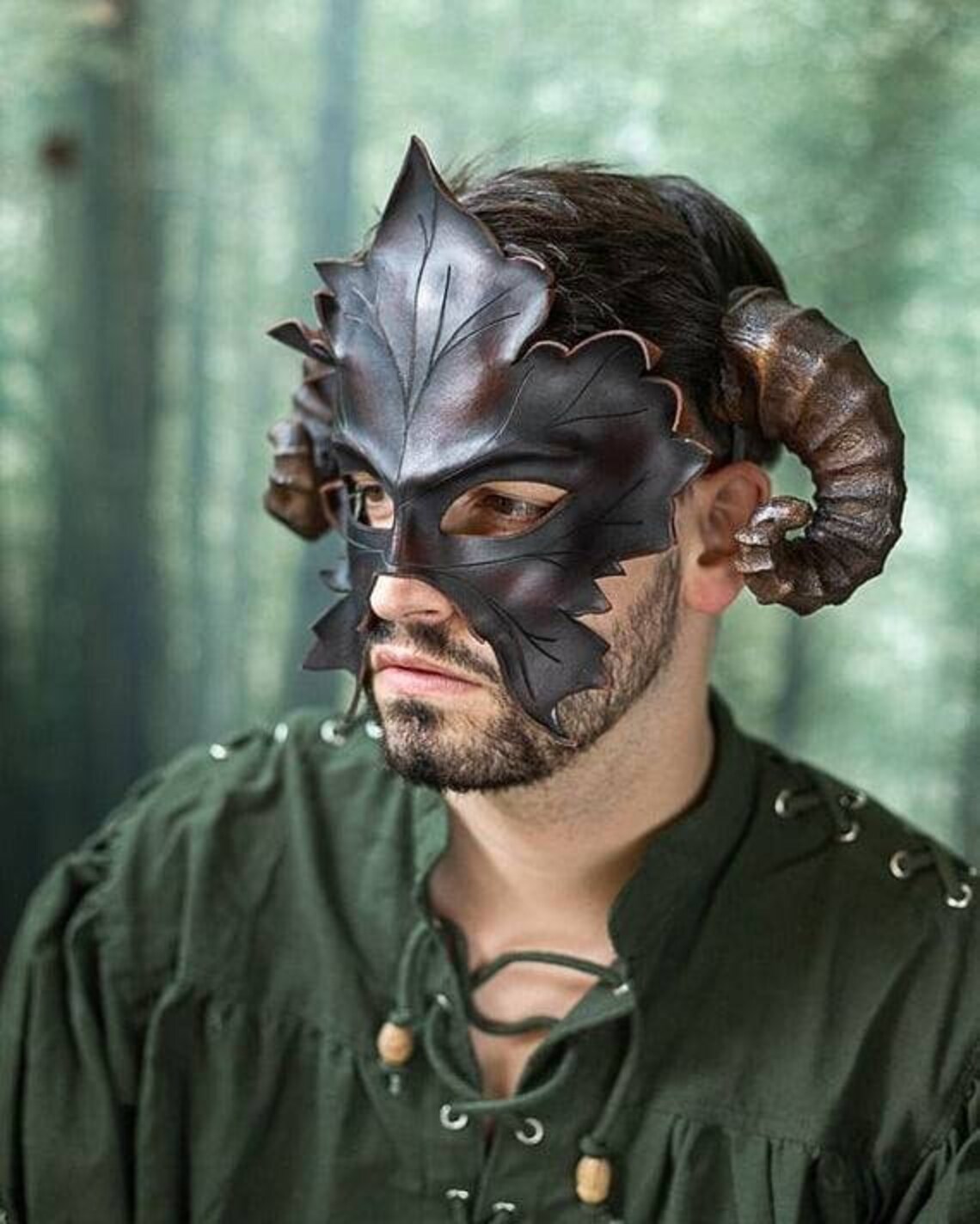 Faun Horns Cosplay Costume Ram Fairy headpiece Etsy