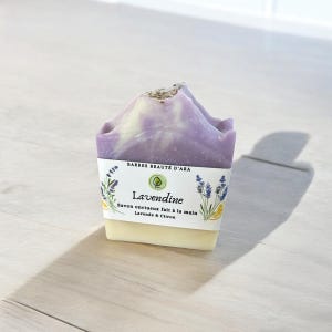 Calming Handmade Soap Bar | Lavender + Lemon