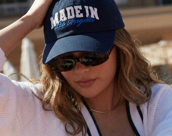 Customizable - Made in Los Angeles - Unisex Embroidered Baseball Cap