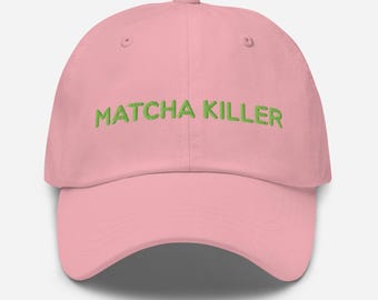 Matcha Killer Embroidered Dad Hat - Women's Baseball Cap