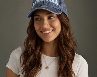 Argentina - Unisex Embroidered Baseball Cap - Washed Vintage Cotton Twill Dad Hat