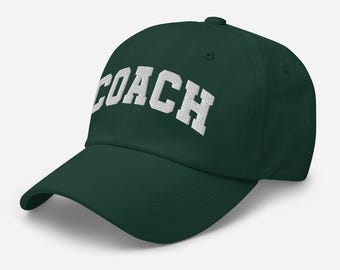 Coach - 3D Puff Embroidered Sporty Dad hat - Unisex Adjustable Baseball Cap