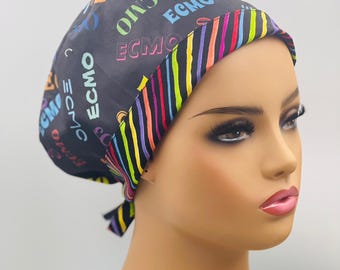 ECMO scrub caps. All styles and sizes