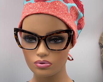 Gorro quirúrgico de neurocirugía: Gorro con cierre ajustable para cirugía cerebral, de algodón cómodo.