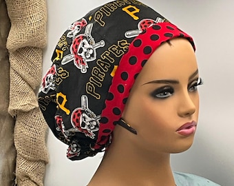 Pittsburgh Pirates Scrub Cap: Game Changer Cotton Tie-Back, All Sizes