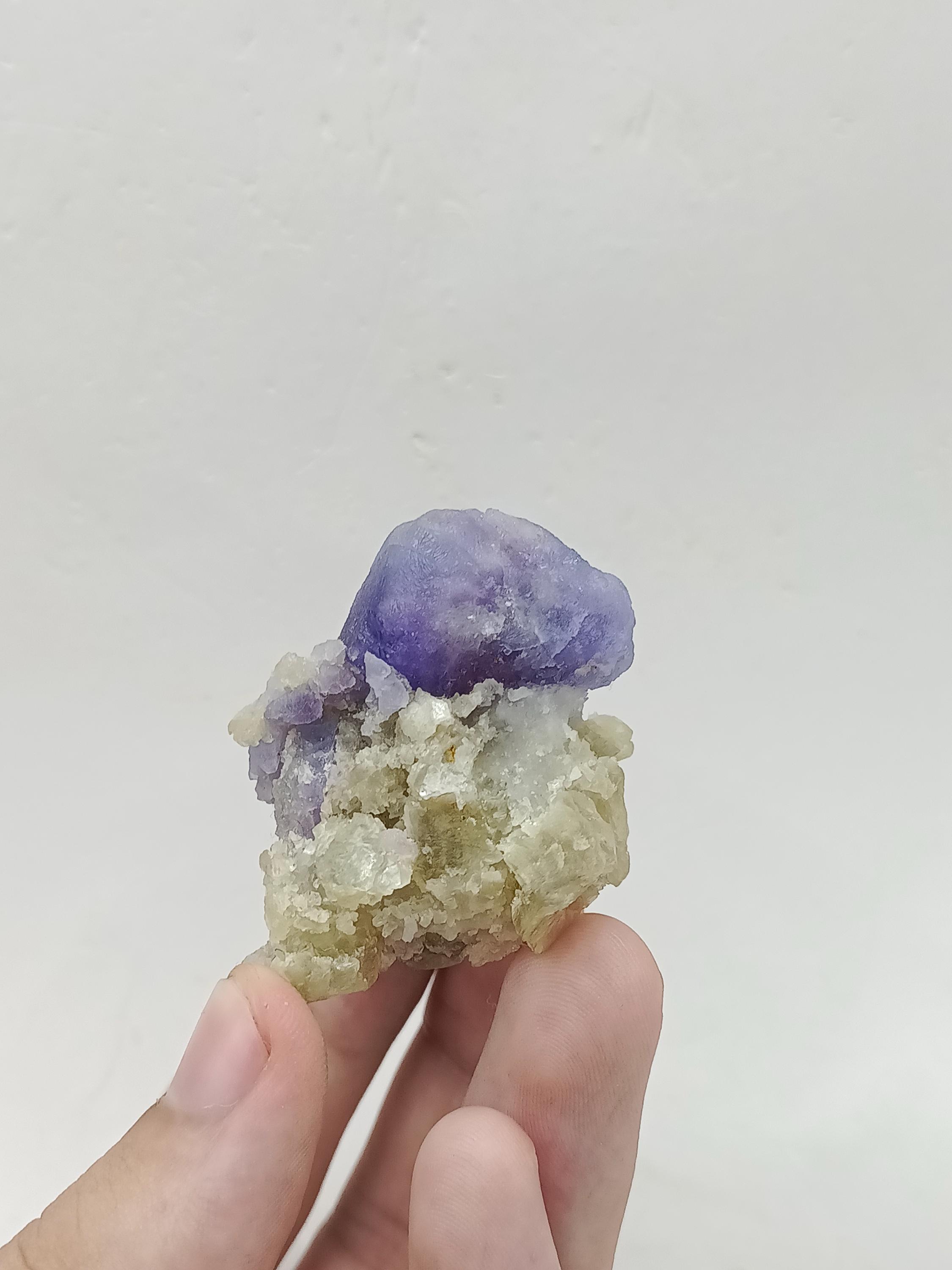 39g 希少天然ハックマナイト原石結晶鉱物標本、アフガニスタン産