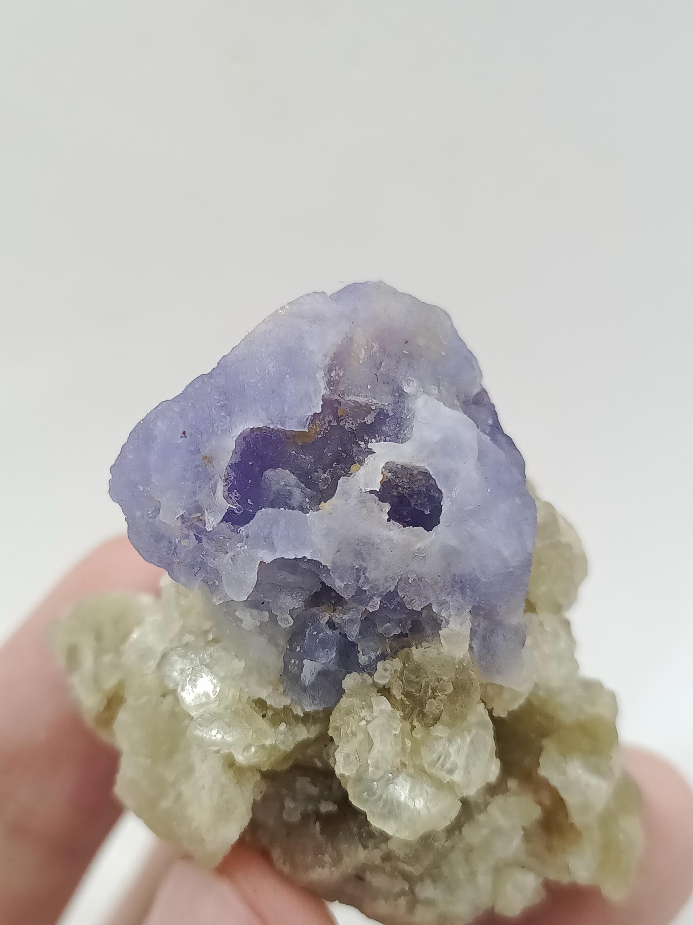 39g 希少天然ハックマナイト原石結晶鉱物標本、アフガニスタン産