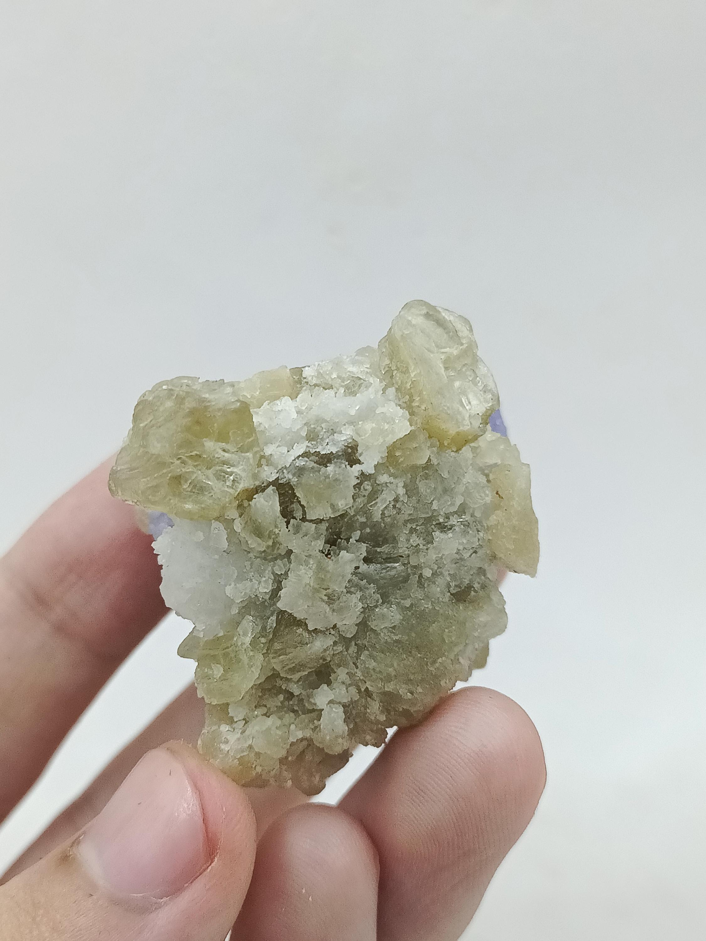 39g 希少天然ハックマナイト原石結晶鉱物標本、アフガニスタン産