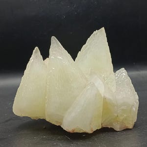 1290g Natural Dog Tooth Calcite Crystal Mineral Specimen, From Balochistan, Green Hues, Unique Crystals