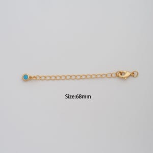 1 Str Dainty Gold Round Chains,18K Gold Filled Extended Chains,Semi-Finished Chains for DIY Necklace Bracelet Jewelry Findings Supply