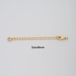 1 Str Dainty Gold Round Chains,18K Gold Filled Extended Chains,Semi-Finished Chains for DIY Necklace Bracelet Jewelry Findings Supply