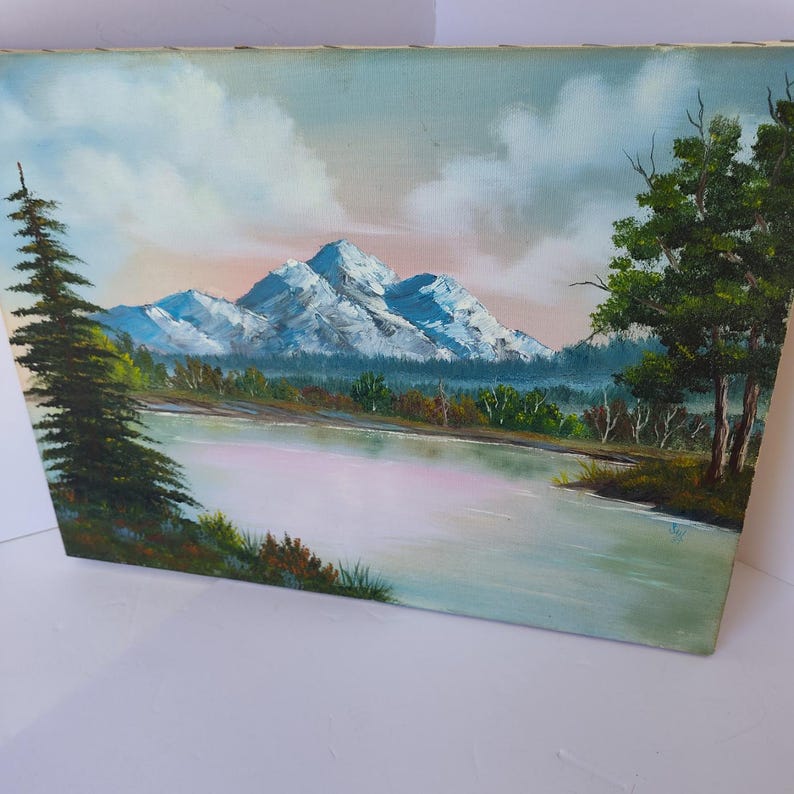 1937 Original Oil Painting on Canvas Signed Sam 1937. Un-framed. 16" X ...