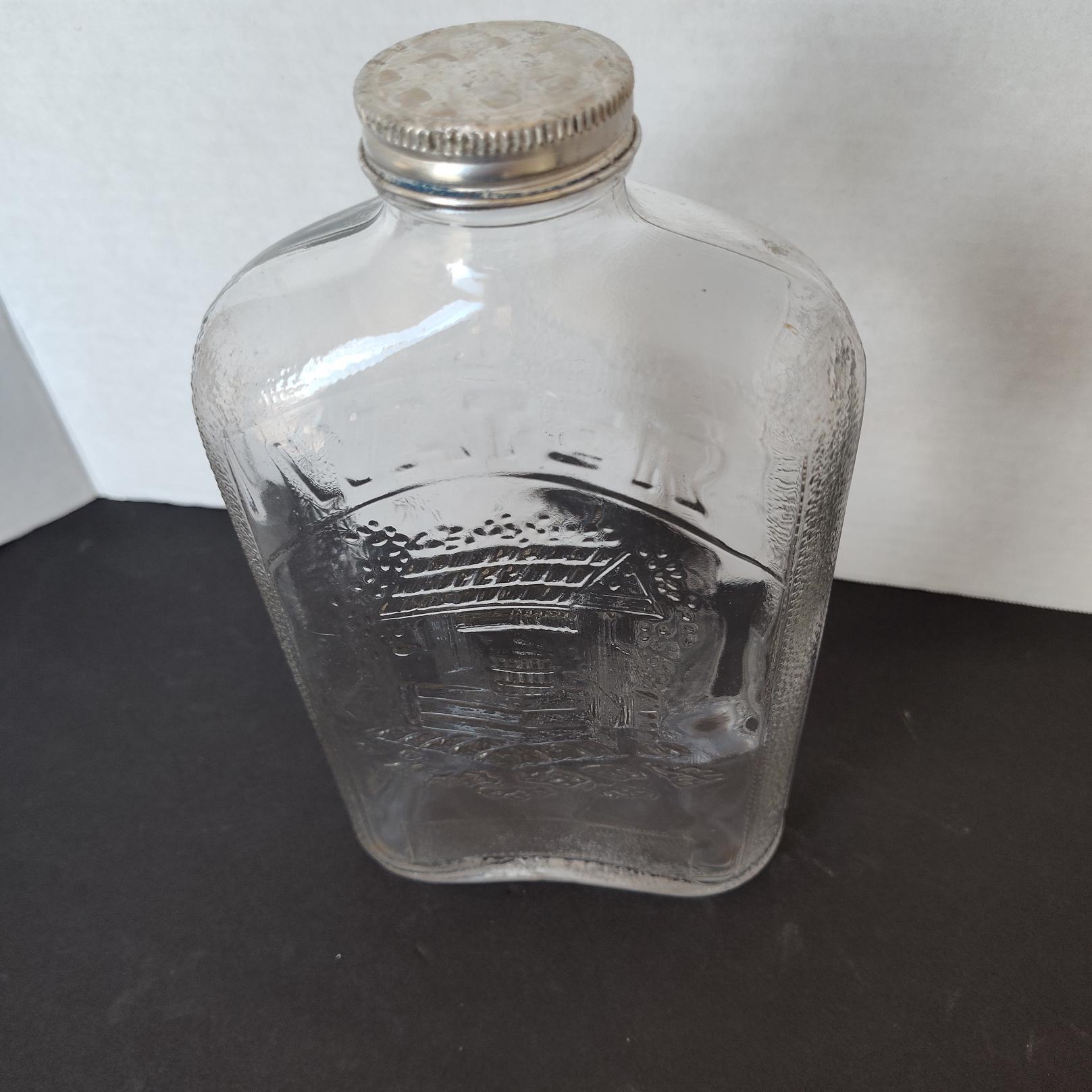 2 Fl Oz 2 Bottle Vintage Glass Bottle - Etsy