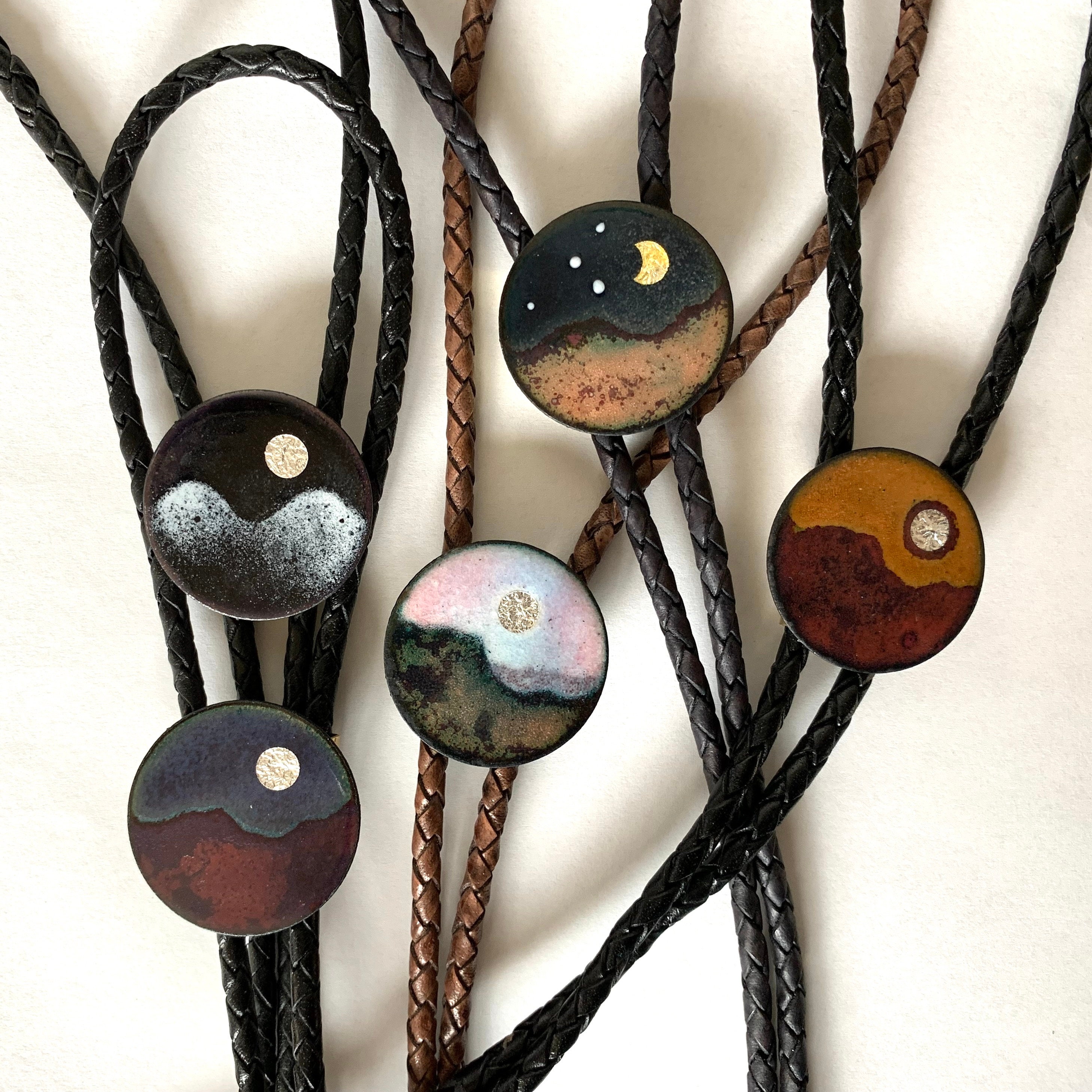 New Bohemian sun bolo tie Sun Bolo Tie - Etsy main image 4