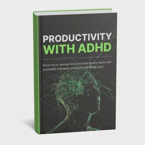 How to be productive with ADHD, Productivity with ADHD, Do more with ADHD, adhd superpower
