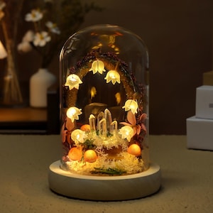 Variety of magic mushroom lamps，Magical Home Decor， Creative Gift，Handmade Mushroom Lights，Fairy Tale Mushroom Lamp, Enchanted Forest Decor