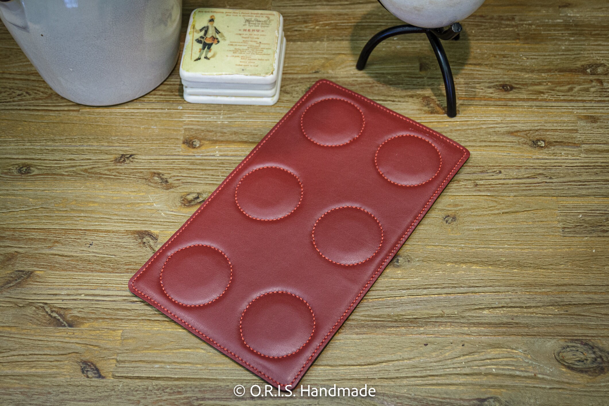 Therapy Pad Premium Quality Hand Stitched Leather Wrapped Rare