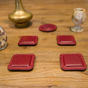 Magnetic Therapy - 4+1 Premium quality Leather wrapped padded rare earth healing magnets