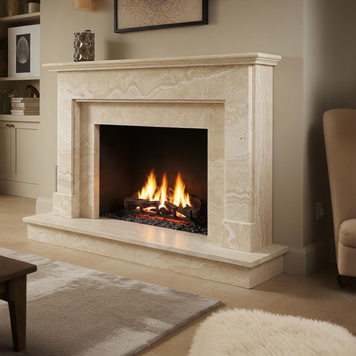 Cream Mantel
