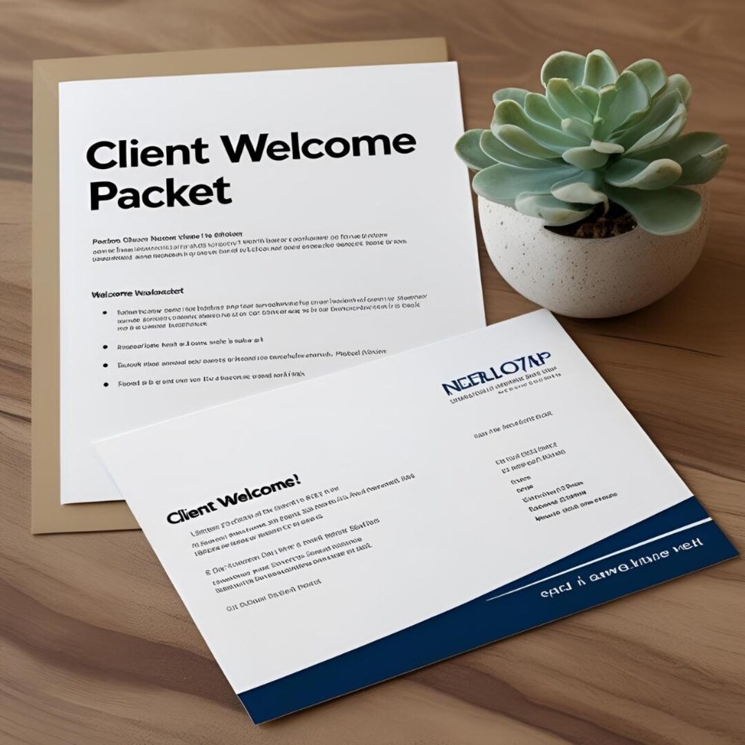 Welcome Packet Bundle Client Onboarding Templates for Streamlined ...