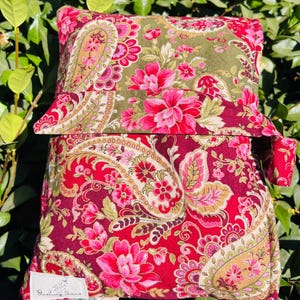 Vintage Pink,Gold, Floral Bible/Book Sleeve