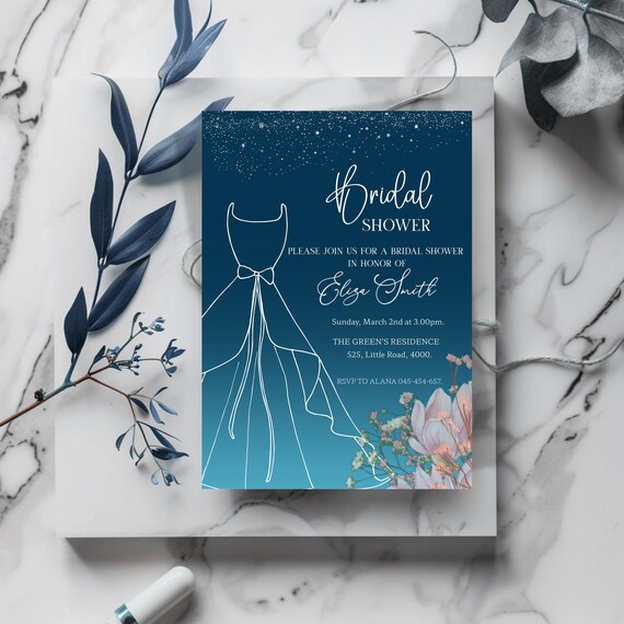 something blue bridal shower dress Jane Summers Zoey Blue & White Strapless Midi Bridal Shower & Wedding Guest Dress 2 / Blue Print , female , adult main image 1