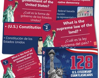 US Citizenship Test Flashcards 2026, USCIS Exam Study Guide, Naturalization Test Questions, US Civics Flashcards, Immigration Exam Prep