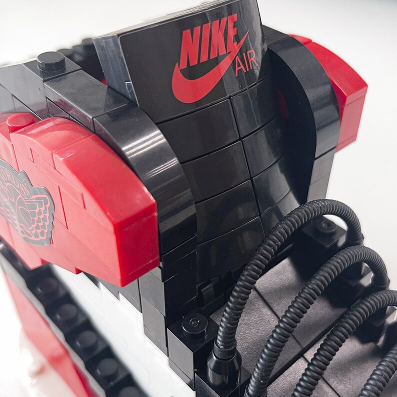 Sneaker Building Bricks Bricks MOC Plastic Bricks AJ Etsy