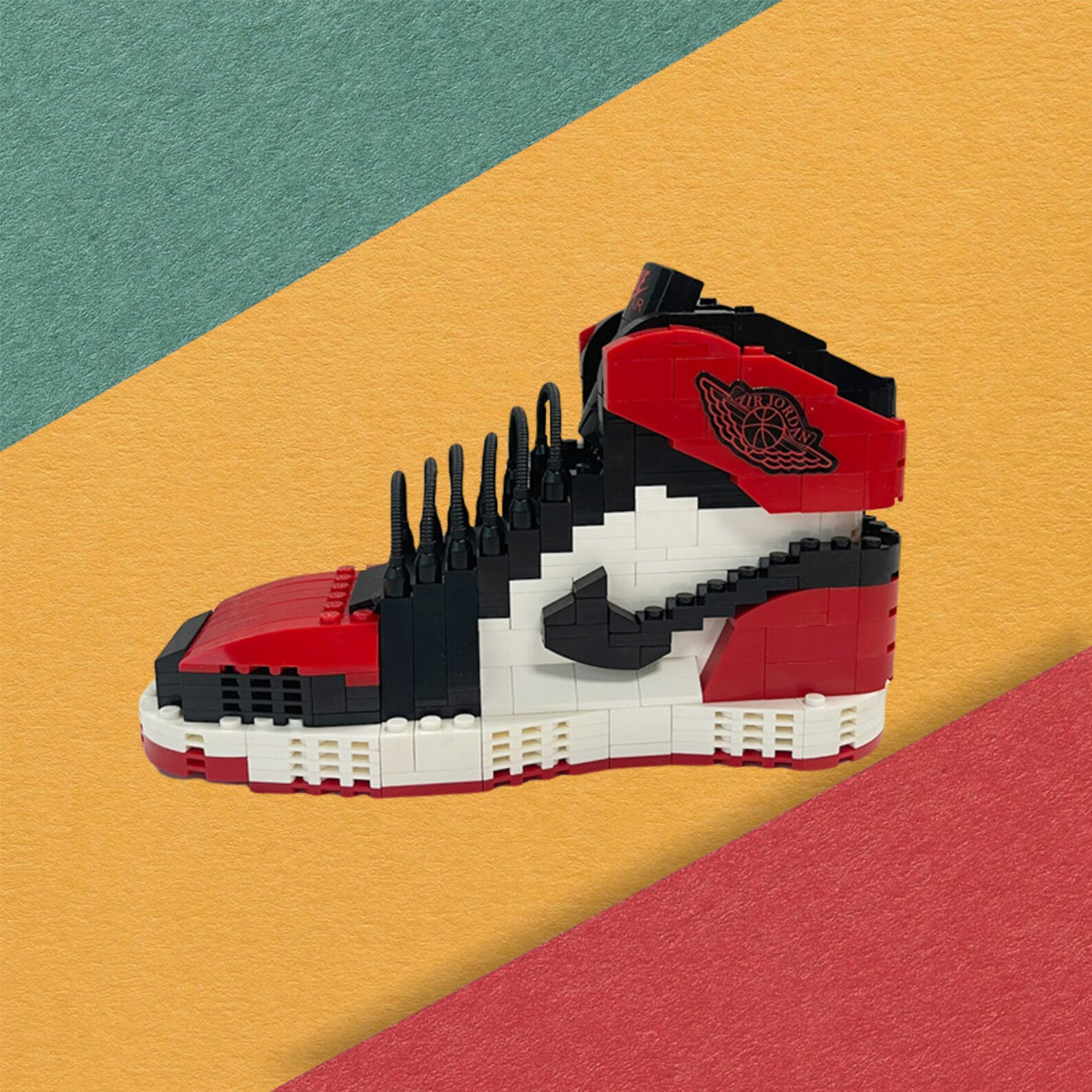 Sneaker Building Bricks Bricks MOC Plastic Bricks AJ Etsy