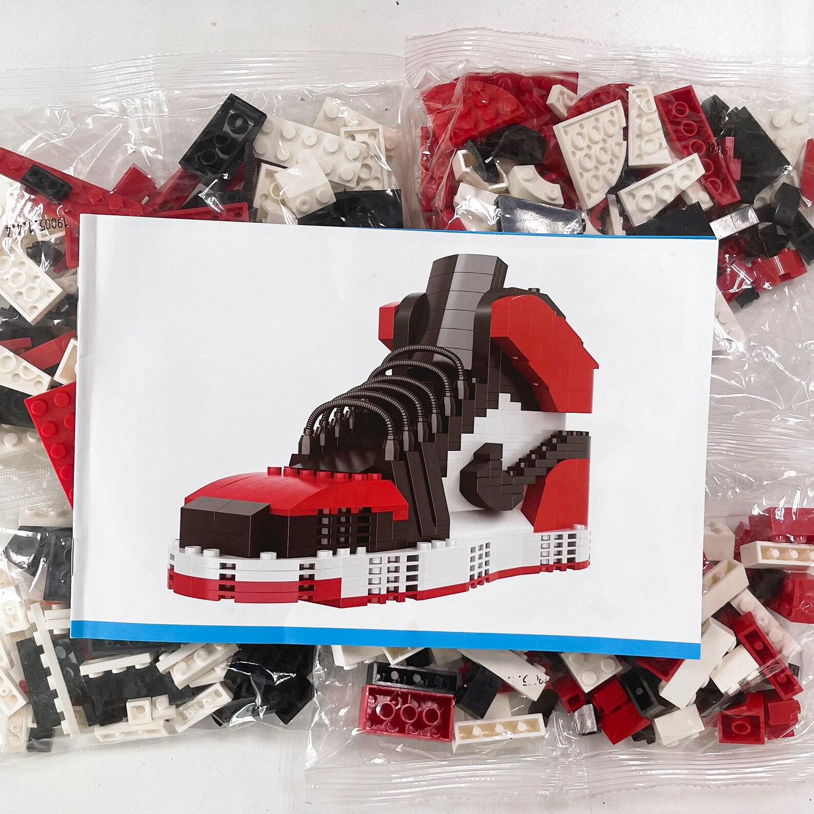 Sneaker Building Bricks Bricks MOC Plastic Bricks AJ Etsy