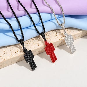 Black Billie Eilish Blohsh Necklace - Etsy