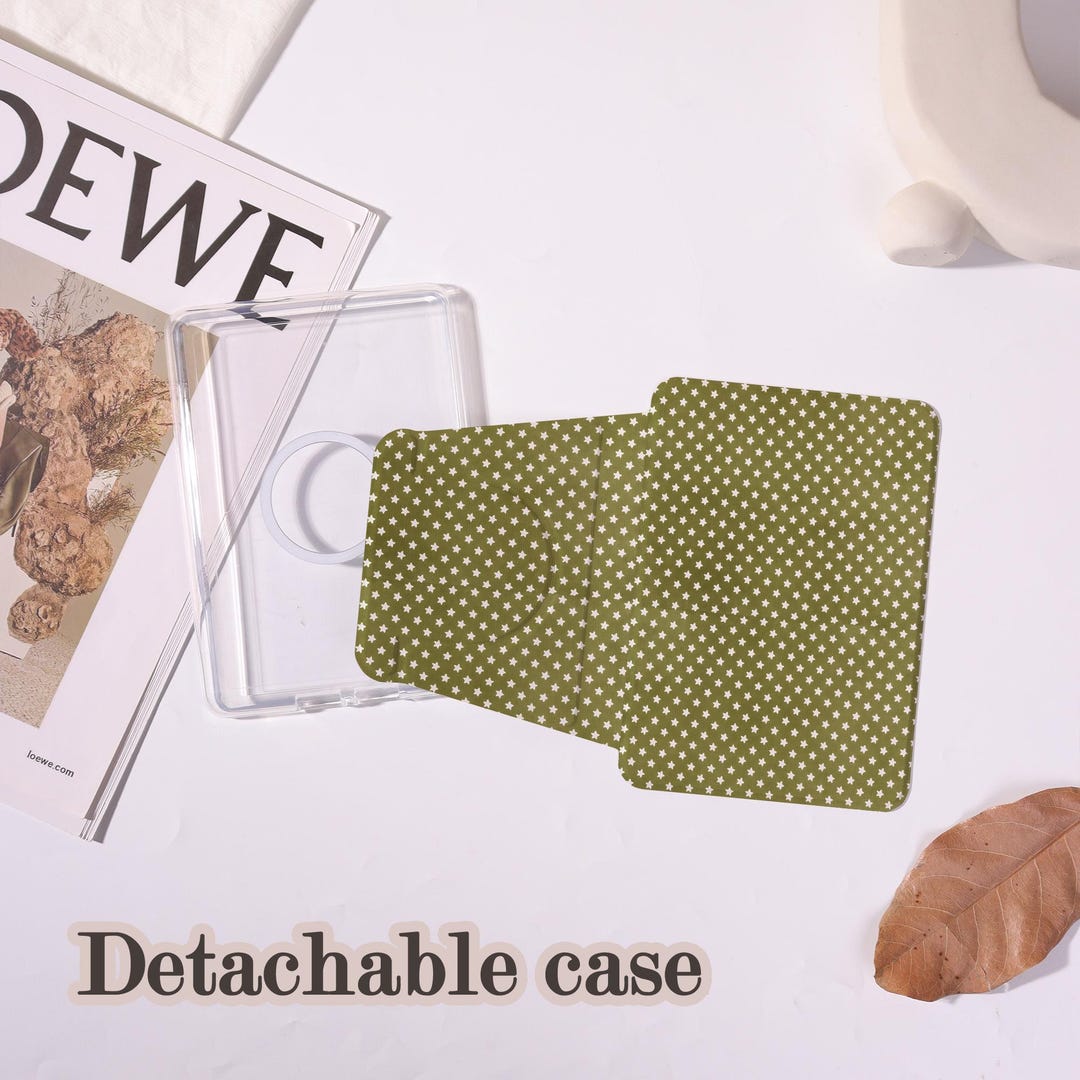 Star Polka Dots Magnetic Detachable Kindle Case for Paperwhite 5/6/7/10 ...