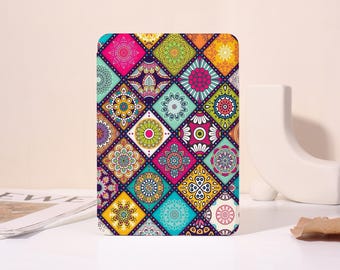 Vintage Patterns Customizable Case For Kobo Clara Color,Kobo Libra Color,Paperwhite 11 12th,Kindle 2024,Kindle 12th,Kindle Colorsoft,Strap
