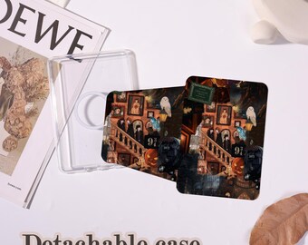 Magische Collage Magnetische abnehmbare Kindle Hülle für Paperwhite 5/6/7/10/11/12 Kindle 8/10/11/12, MagSafe klare rückseitige Abdeckung, personalisierte Abdeckung