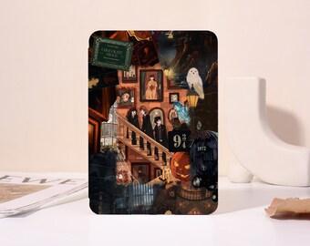 Magic Collage Customizable Case For Kobo Clara Color,Kobo Libra Color,Paperwhite 11 12th,Kindle 2024,Kindle 12th,Kindle Colorsoft,Strap