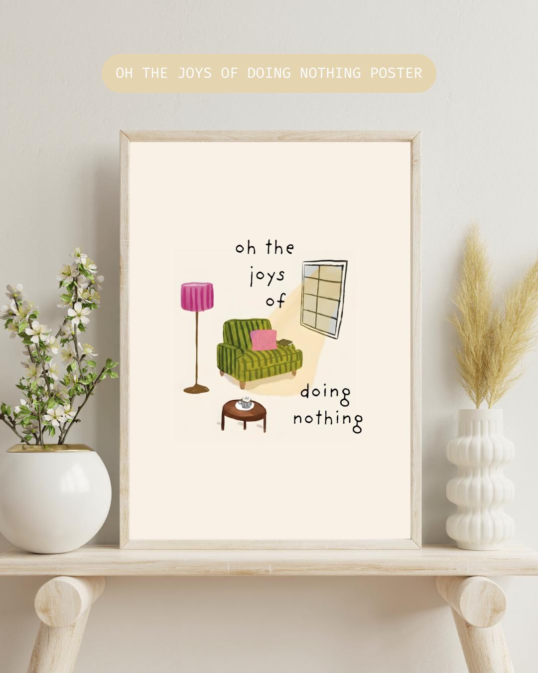 Cozy Apartment Printable Poster:
